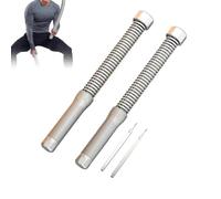 Cuerdas de Batalla con Peso Sin Cable - 1 Par Palos Saltadores Portátiles - Cuerdas de Batalla Lastradas,para Entrenamiento de Fuerza, Desarrollo Muscular, Gimnasio, Exterior, Principiantes