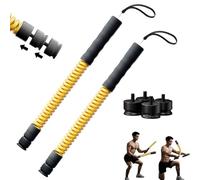 Cuerdas de batalla inalámbricas sin cuerda para gimnasio en casa, cuerda de entrenamiento portátil con peso con 4 piezas de contrapeso para entrenamiento HIIT, cardio y fuerza, equipo de ejercicio de