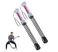 Cuerdas de batalla inalámbricas sin cuerda para gimnasio en casa, cuerdas de batalla de ejercicio portátiles, cuerda de entrenamiento pesada para entrenamiento HIIT, cardio y fuerza, equipos de