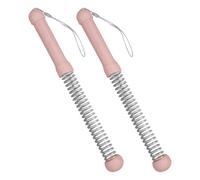 Cuerdas de batalla pesadas - Cuerdas para entrenamiento con integradas y sin necesidad de fijación - Juego de 2 herramientas para adelgazar tonificar casa gimnasio mujeres hombres adultos