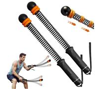 Cuerdas de Batalla sin Cuerda, Cuerda De Entrenamiento Sin Cable, Cuer-Das de Batalla Ajustables sin Cuerda, Cuer-Das de ba-Talla de Ejercicio Portátiles, Battle Rope, para Entrenamiento HIIT, Cardio