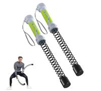 Cuerdas de batalla sin cuerda para gimnasio en casa, equipo de entrenamiento inalámbrico portátil, cuerdas de entrenamiento pesadas para HIIT, equipo de ejercicio versátil para hombres y mujeres