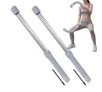 Cuerdas de fitness, juego de 2 cuerdas de batalla, bandas de fitness antideslizantes para atletas, programas de pérdida de peso