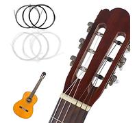 Cuerdas de guitarra clásicas, cuerdas de nailon para guitarras clásicas, fin de fabricación, sonido claro, , excelente accesorio para guitarras, lisas y (C103 guitarra clásica)