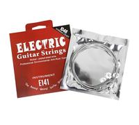 Cuerdas de guitarra de 6 piezas con núcleos de acero de alto carbono .010-.046 cuerdas de 6 cuerdas para principiantes e intérpretes. Cuerdas con calidad de sonido brillante para músicos profesionales