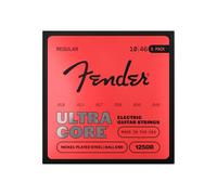 Cuerdas de guitarra Fender 1250 Ultracore™, acero niquelado, extremo de bola, calibres 1250R .010-.046, (6) pack de 3