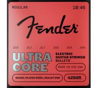 Cuerdas de guitarra Ultracore 4250, acero chapado en níquel, extremo bala, calibre 4250R .010-.046, (6)
