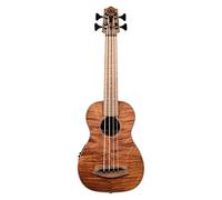 Cuerdas de madera de caoba exótica, fretted, metal redondo, incluye bolsa de lujo