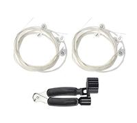 Cuerdas de nailon clásicas, 2 paquetes con cambiador de cuerdas multifunción, herramienta para instalación, juego de guitarra