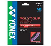 Cuerdas de tenis YONEX Polytour Rev 125 púrpura
