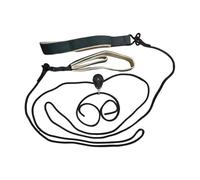 Cuerdas de Tracción para Pilates Reformer - Kit con 2 Correas de Nailon de Doble Bucle y Rueda para Tríceps y Fitness