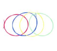 Cuerdas de Ukelele, 4 Piezas de Nylon Coloridas, Accesorios de Repuesto para Ukelele, Ideal para Músicos y Amantes del Ukelele en Casa o En Concierto