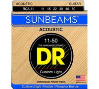 Cuerdas DR Sunbeam - N cleo ac stico redondo de bronce fosforado 11-50