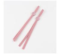 Cuerdas Elasticas 10/20 / 50pc Ajustable con hebilla Fabricación Mascarilla Banda Elástica Máscaras Materiales de Cuerda Materiales Oreja Cable Boca Cuerdas Elasticas Musculacion (Color : Bean paste