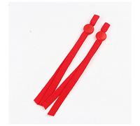 Cuerdas Elasticas 10/20 / 50pc Ajustable con hebilla Fabricación Mascarilla Banda Elástica Máscaras Materiales de Cuerda Materiales Oreja Cable Boca Cuerdas Elasticas Musculacion (Color : Red, Size