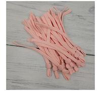 Cuerdas Elasticas 50/100 unids 5 mm Mascarilla ajustable Cable de banda elástica con hebilla Mascarillas elásticas de la oreja de lanyard de la oreja de la cuerda del enemigo Bricolaje Haciendo sumini