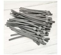 Cuerdas Elasticas 50/100 unids 5 mm Mascarilla ajustable Cable de banda elástica con hebilla Mascarillas elásticas de la oreja de lanyard de la oreja de la cuerda del enemigo Bricolaje Haciendo sumini