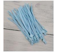 Cuerdas Elasticas 50/100 unids 5 mm Mascarilla ajustable Cable de banda elástica con hebilla Mascarillas elásticas de la oreja de lanyard de la oreja de la cuerda del enemigo Bricolaje Haciendo sumini