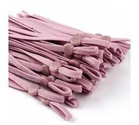 Cuerdas Elasticas 50/1000pcs Mascarilla ajustable Cuerda de banda elástica de costura con hebilla Mascarilla delástico Laríaco Lanyard Oriental de cuerda Bricolaje Haciendo suministros Cuerdas Elastic