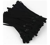 Cuerdas Elasticas 50/1000pcs Mascarilla ajustable Cuerda de banda elástica de costura con hebilla Mascarilla delástico Laríaco Lanyard Oriental de cuerda Bricolaje Haciendo suministros Cuerdas Elastic