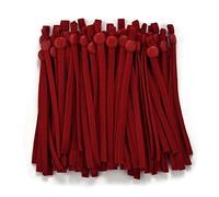 Cuerdas Elasticas 50 / 100pcs Mascarilla plana Banda elástica Cuerda de goma Oído colgando Cuerda Ajustable Bricolaje Accesorios de artesanía de costura elástica multicolor suave Cuerdas Elasticas Mus