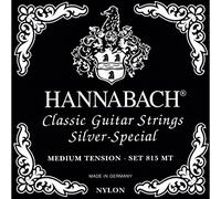 CUERDAS GUITARRA CLASICA - Hannabach (815/MT) Negra (Juego Completo)