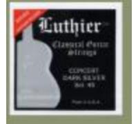 CUERDAS GUITARRA CLASICA - Luthier (LU/45) Concert Dark Silver/45 Hard (Juego Completo)