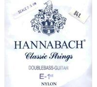 CUERDAS GUITARRA CONTRABAJO - Hannabach (841/MT 6S) (6 Cuerdas)