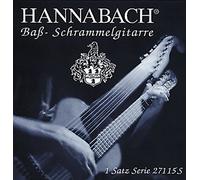 Cuerdas Hannabach para bajo/guitarra de rasgueo, de una sola cuerda G15-27115, bobinado plateado