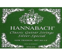 Cuerdas Hannabach para guitarra clásica Seire 815 Low Tension Silver Special (cuerdas para guitarra clásica, Made in Germany)