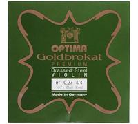 Cuerdas Optima para violín Goldbrokat Premium latón chapado 4/4 Mi 0,27 K duras