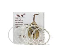 Cuerdas OUD Nylon transparente y aleación de cobre chapada en plata Reemplazo de cuerda enrollada Accesorios para instrumentos de cuerda pulsada Nylon Aleación de cobre chapada en plata Entorchada