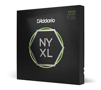 D'Addario Cuerdas para bajo NYXL45125 – Niqueladas 45-125, escala larga, 5 cuerdas