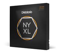Cuerdas D'Addario para guitarra baja, NYXL niqueladas, NYXL50105, calibre medio 50-105, escala larga, juego de 4 cuerdas, paquete de 1