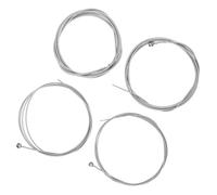 Cuerdas para bajo eléctrico HaloVerde con calibres de 1,0 mm, 1,4 mm, 2,0 mm y 2,5 mm, un juego completo de cuerdas para bajo de 4 cuerdas hechas para bajos eléctricos estándar,