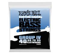 Cuerdas para bajo Ernie Ball Grupo IV Flatwound, calibre 40-95, P02808