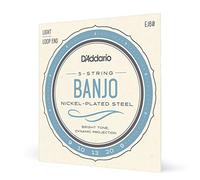 D’Addario EJ60. Cuerdas para banjo de 5 cuerdas, níquel, calibre fino, 9-20
