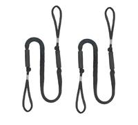 Cuerdas para embarcaciones, 2 unidades/bolsa de cuerdas elásticas for muelles barco con gancho, cuerda amarre, elástica for pontón, kayak, moto acuática, velero, madera