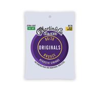 Cuerdas para guitarra ac?stica CF Martin & Co. M170 80/20 de bronce - Extra ligeras