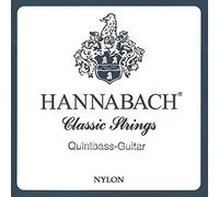 Cuerdas para guitarra clásica Hannabach Serie 840 Tensión Media para guitarra quintbass, nylon liso, escala 740-750 mm - C3-8403MT