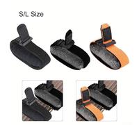 Cuerdas para guitarra con material de algodón de alta elasticidad, comodidad mientras tocas varios instrumentos (tamaño S naranja)
