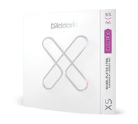 Cuerdas para guitarra D'Addario - Cuerdas para guitarra eléctrica recubiertas XS - Vida útil prolongada para guitarras de 6 cuerdas - XSE09544 - Súper plus ligera, 9.5-44 - 1 juego