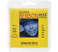 Cuerdas para guitarra de jazz Thomastik-Infeld GB112: juego de 6 cuerdas George Benson