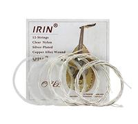 Cuerdas para Oud, Juego de Cuerdas de Cobre con Recubrimiento de Nylon y Plata, Accesorios para Música Tradicional, Oud Strings Set for Profesionales y Amantes de la Música