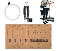 Cuerdas para Ukelele Soprano | 5 juegos universales de nylon duraderas,Accesorios de Nilon para Ukelele | Para guitarristas, práctica, luthiers, viajes, escuela y actividades al aire libre