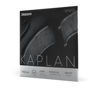 Cuerdas para viola D'Addario Kaplan Vivo - Juego completo - KV410 LH - Cuerdas para viola - Escala larga, tensi n alta
