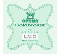 Cuerdas para violín Optima Goldbrocade 4/4 E 0,25 S light