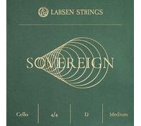 Cuerdas para violonchelo LARSEN STRINGS Sovereign - Cuerda para violonchelo 4/4 - Medium - Cuerda suelta G, núcleo de cable de acero con entorchado de tungsteno, tensión 14,0 kg/30,8 lbs