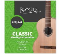 Rocktile cuerdas para guitarra de concierto super ligeras