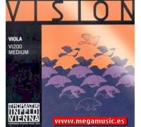 CUERDAS VIOLA - Thomastik (Vision/VI200) (Juego Completo) Medium Viola 4/4